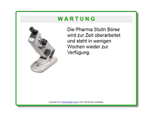 Tablet Screenshot of pharmastulln-boerse.de